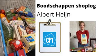 Boodschappen shoplog Albert Heijn| Boodschappen haul| weekboodschappen