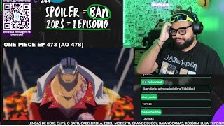 RAFFAVERSO REAGINDO O PODER DO ALMIRANTE AKAINU| MARINEFORD| ONE PIECE - EP 473