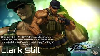 Clark Still voices the King of fighters XIII