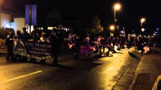 JMU Marching Royal Dukes in the Harrisonburg Holiday Parade