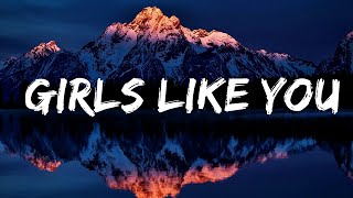 Maroon 5 - Girls Like You (текст) с участием Cardi B | 30 минут веселой музыки