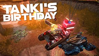 Tanki Online - Tanki's 15 Birthday Gold Box Montage! Insane Catches! | by SeregaNNSD