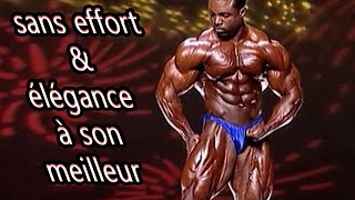 l'une des plus belles routines de pose en musculation - Melvin Anthony