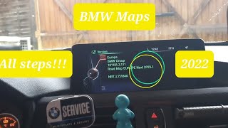 How to Update NAVIGATION MAPS on your BMW 2022!!! All the steps