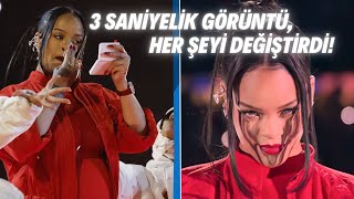 RIHANNA'DAN MAÇ ORTASINDA HAMİLELİK HABERİ!