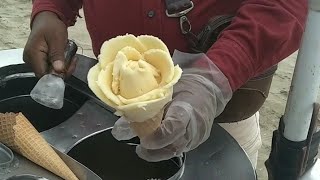 Dirty Ice cream along the beach