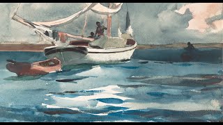 Sloop vor Nassau von Winslow Homer - Video und Musik von Günter Frei (Official Video)