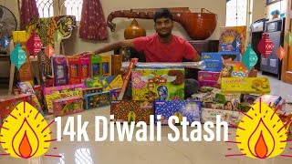 Diwali stash 2020/Diwali fireworks/Crackers/தரமான சிவகாசி பட்டாசுகள்🎆🎇