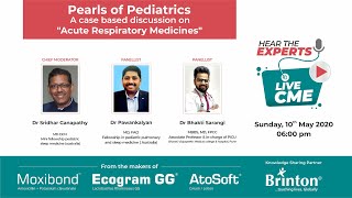 Pearls of Pediatrics Live webinar on Acute Respiratory Medicines