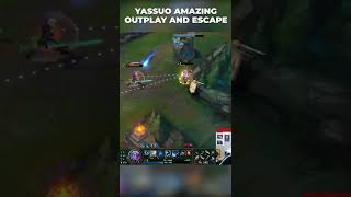 Yassuo Amazing Outplay and Escape┇League of Legends