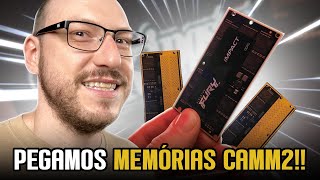 MEMÓRIAS CAMM2: Conferimos as mudanças e benefícios das novas RAM