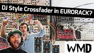 WMD AXYS Mixing Technique:  DJ style cross-fading for a eurorack live performance