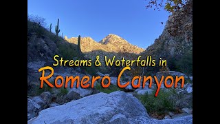 Streams & Waterfalls in Romero Canyon