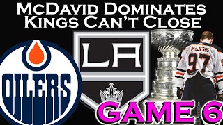 Edmonton Oilers Defeat Los Angeles Kings in Game 6 to force Game 7 in Edmonton