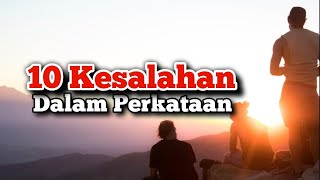 10 Kesalahan Dalam Perkataan - Renungan dan Doa Pagi Suara Injil 7/9/2024