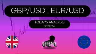 Todays Analysis & Forecast | GBP/USD, EUR/USD | 12.08.24