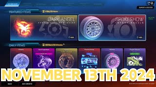 Rocket League ITEM SHOP Daily #43 (13th November 2024) Dark Angel, Dueling Dragons: Yin & Yang Back!