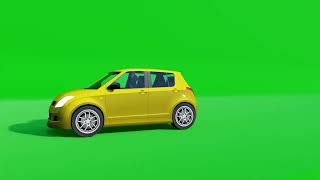 001 - Green Screen | Chroma Key | Car 4K