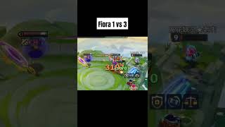 Fiora 3 Star ( 1 vs 3 ) 4 Gold #tft #teamfighttactics #3star #fiora