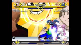 Mugen All Stars Legends Episode 106 Daniel (me) and Danger Mouse VS Blue Aardvark and Pink Panther