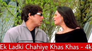 Ek Ladki Chahiye Khas Khas 4k Video Song | Govinda, Sushmita Sen | ShawaN Al MahmuD