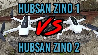 Hubsan Zino 1 VS Hubsan Zino 2 - Kira2 menang mana ya?😁😁