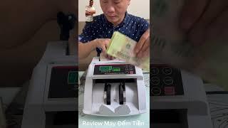 Review Máy Đếm Tiền Nhỏ Gọn #Shorts #reviewmaydemtien