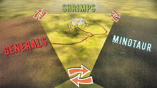 Minotaurs vs Roman Generals vs Mantis Shrimps - UEBS 2