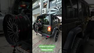 Jeep wrangler rubicon foglamp upgrade with Intense Bi- LED setup by hybrid custom||#rubicon #video