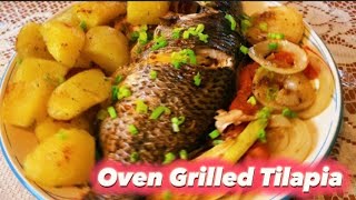 How to cook Oven Grilled Tilapia #trending #viral