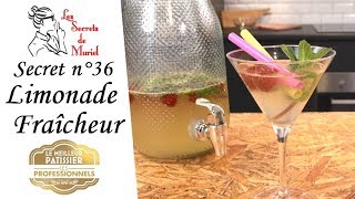 La recette pour se rafraîchir !! Limonade aux framboises et citron vert // Les Secrets d'une Cheffe