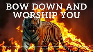 Warfare Worship Instrumental Music - Benjamin Dube - Bow Down & Worship - Prayer Music