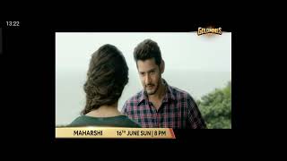 TV PAR PELHI BAAR MAHARSHI 16 JUNE 8PM ON GOLDMINES