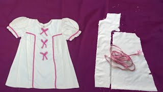 Stylish Baby Frock Ki Cutting & Stiching  / Baby Frock Ki Cutting & Stiching / Kids Stiching Ideas