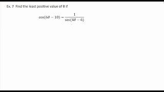 1.4f Solve using Identities