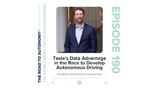 Tesla’s Data Advantage in the Race to Develop Autonomous Driving