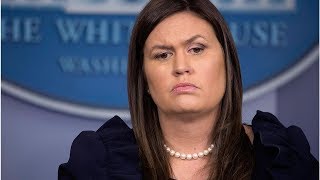 Sarah Sanders grilled on her contradictory statements highlighted in Mueller report