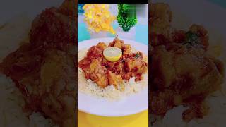 yummy lemon spicy chicken or rice #trending #shortsvideo