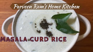 Masala Curd Rice Recipe | Andhra style Curd Reice | Daddojanam