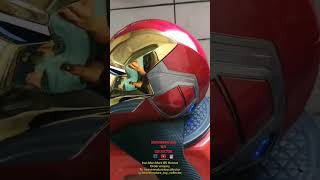 Iron Man Mark 85 Helmet checking @heavennature #ironman#ironmanhelmet #ironmanmask #christmasgift