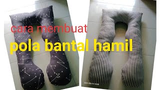 DIY👣pola bantal hamil👣pregnancy👣|kasurbayi👣bantal hamil👣