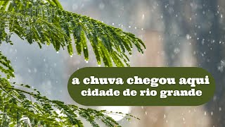 a chuva chegou aqui, como estamos(the rain came here, how are we)