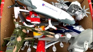 Review Box Full of Model Aircraft