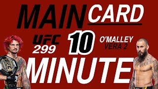 Best UFC 299 Bets | 10 Min Full Card Breakdown | O'Malley vs. Vera 2 | Main Card Minute