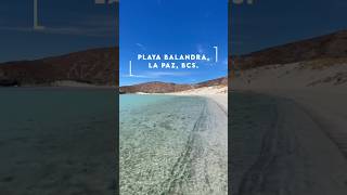 ¿La playa más bonita de México? #PlayaBalandra #lapazbcs