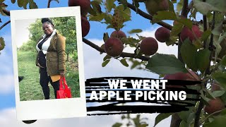 WE WENT APPLE PICKING FOR THE FIRST TIME l FUN FALL ACTIVITY