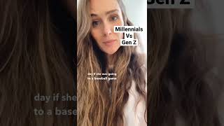 Millennials Vs Gen Z #millennial #millennials