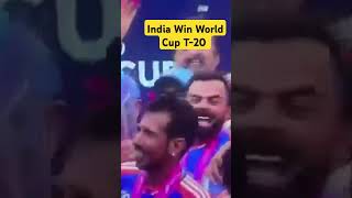 India Won T-20 world Cup #indianteam #worldcup