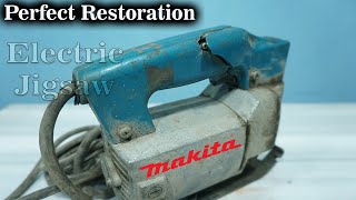 Restoration/ Restore Very old Model Electric Jigsaw Makita made in Japan