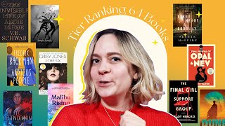 Tier ranking all the books I read in 2021 (64 BOOKS!) 📚✨